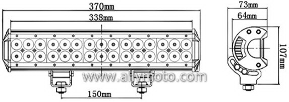 90W LED Light Bar 2023